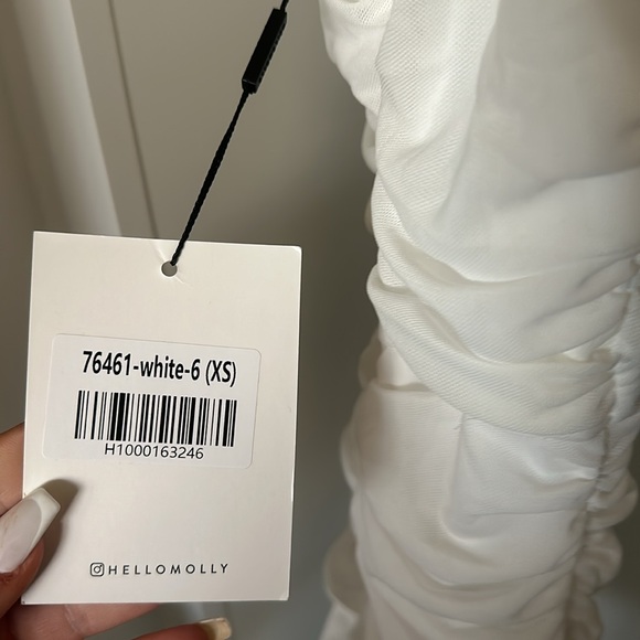 HELLO MOLLY dine and dash mini dress white - Picture 2 of 8